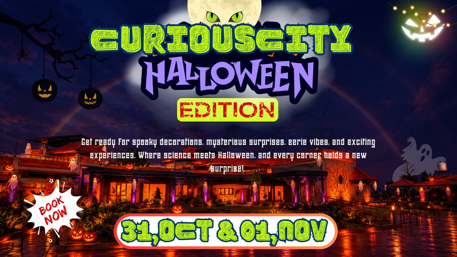 Curiouscity Halloween Edition, 31 October and 1 November